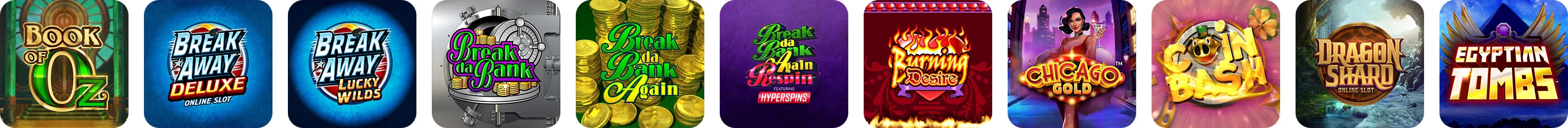 List of Casino Slot Games